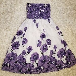 Flowy scrunched dress/skirt